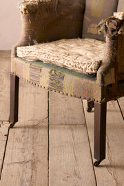 Georgian barrel back armchair