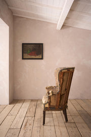Georgian barrel back armchair