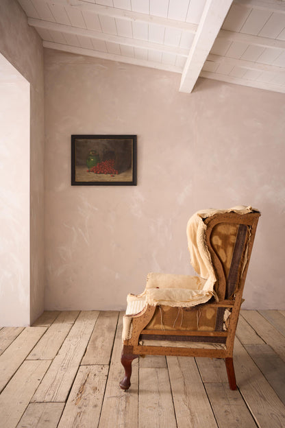 Large proportioned Victorian Wingback armchair