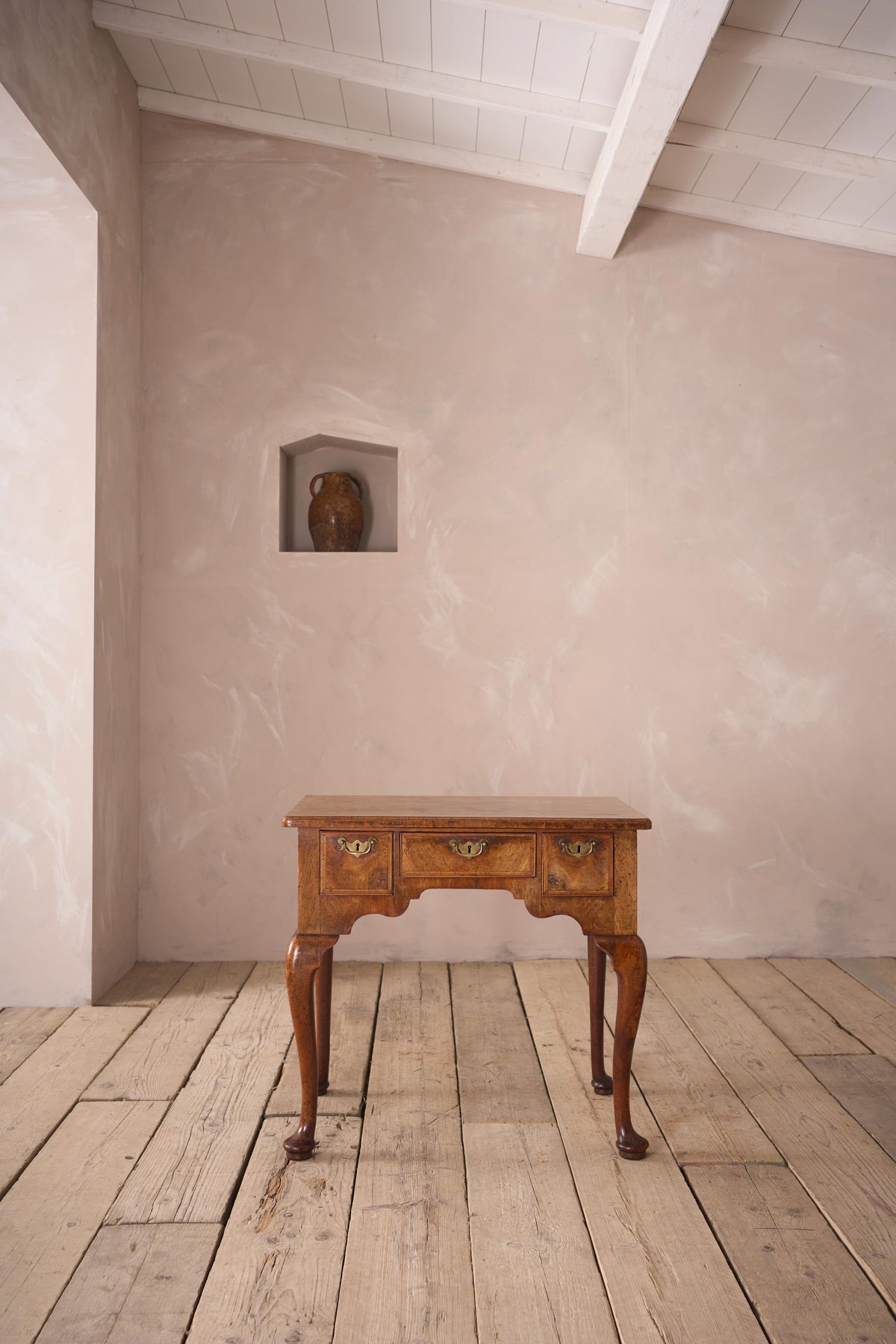 Early 18th century Georgian walnut low boy - TallBoy Interiors