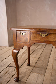 Early 18th century Georgian walnut low boy - TallBoy Interiors