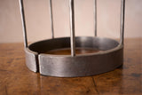Blacksmith made forged steel candelabra