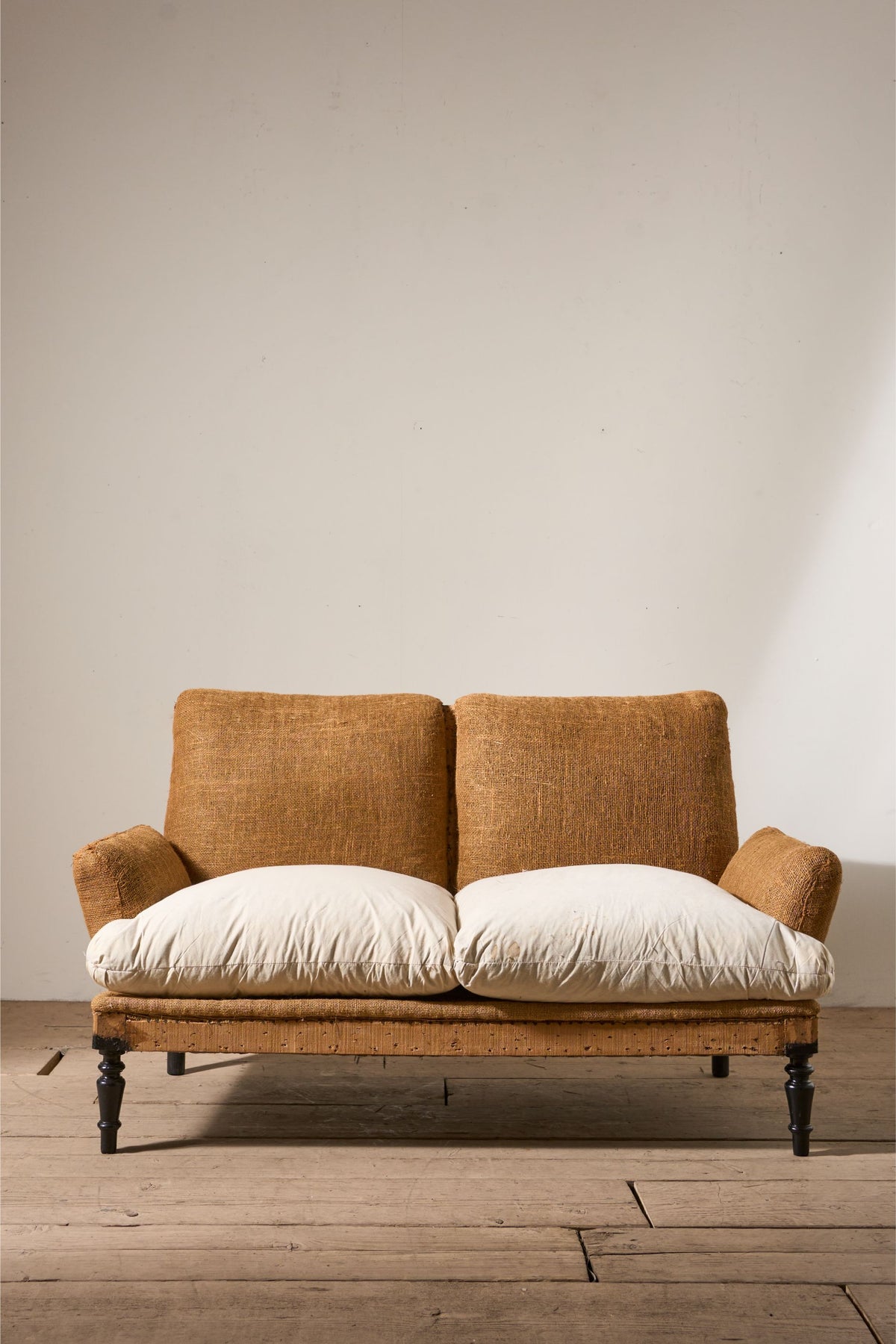 Napoleon III Pillow back and armed sofa - TallBoy Interiors