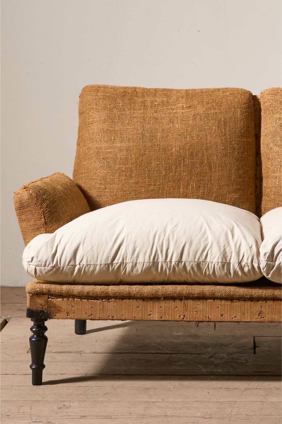 Napoleon III Pillow back and armed sofa - TallBoy Interiors