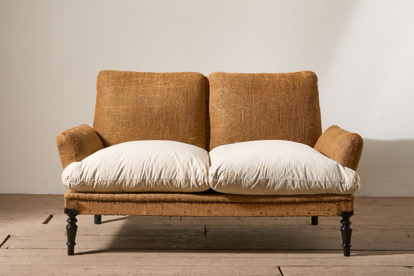 Napoleon III Pillow back and armed sofa - TallBoy Interiors