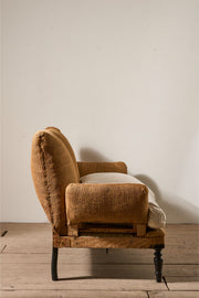 Napoleon III Pillow back and armed sofa - TallBoy Interiors