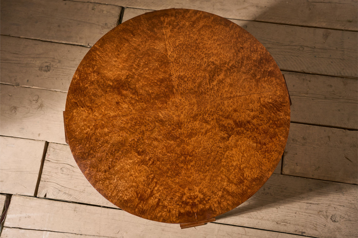 Art Deco Burr yew coffee table - TallBoy Interiors