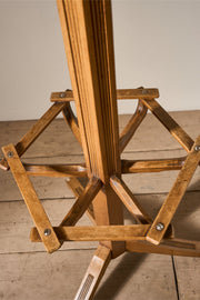 High quality Art Deco period solid oak coat stand - TallBoy Interiors