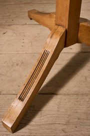 High quality Art Deco period solid oak coat stand - TallBoy Interiors