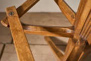 High quality Art Deco period solid oak coat stand - TallBoy Interiors