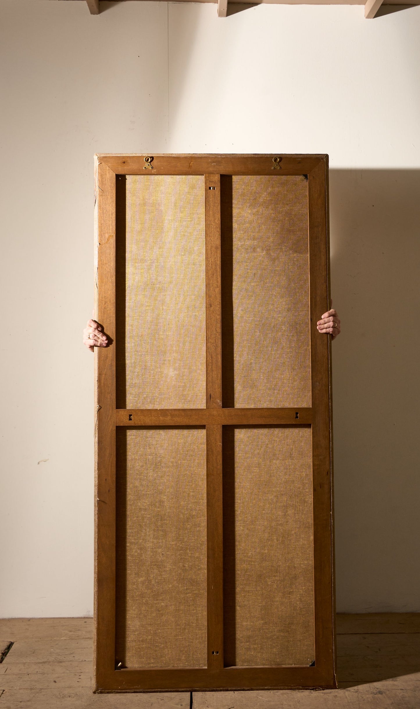 Very large 17th Century oil on canvas painting of the 'Immaculate conception' - TallBoy Interiors