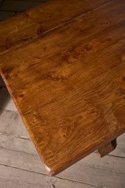 Early 20th century 2.5m Solid oak dining table - TallBoy Interiors