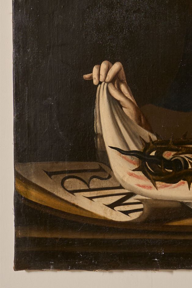 18th Century Spanish painting of Mary 'Passion of Christ'