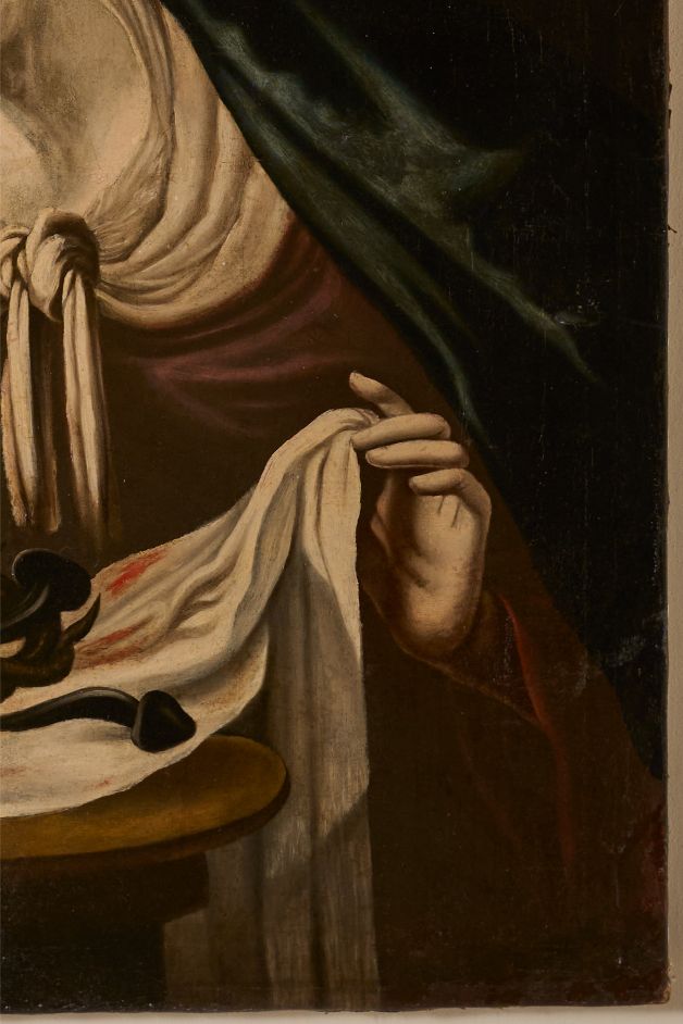 18th Century Spanish painting of Mary 'Passion of Christ'