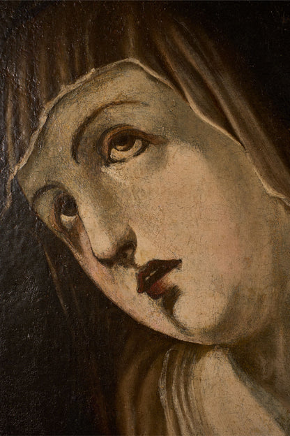 18th Century Spanish painting of Mary 'Passion of Christ'
