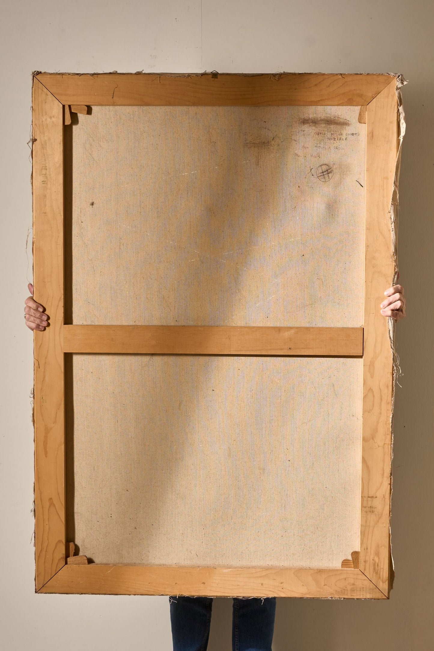 Very large mid 20th century Oil on canvas still life painting