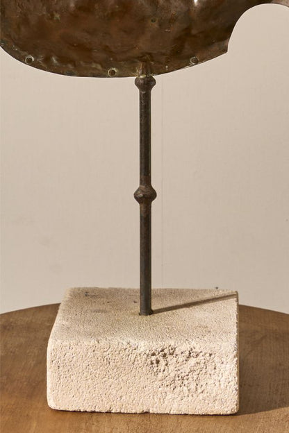 Early 20th century Copper cockerel weather vane