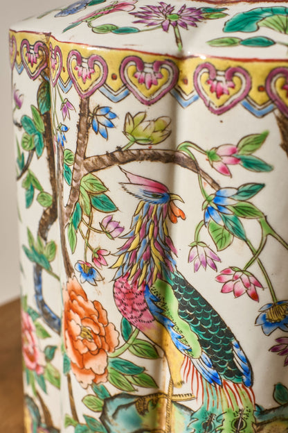 Early 20th century Famille rose Chinese porcelain Ginger jar