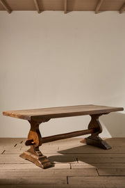 19th Century French oak dining table - TallBoy Interiors