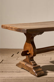 19th Century French oak dining table - TallBoy Interiors