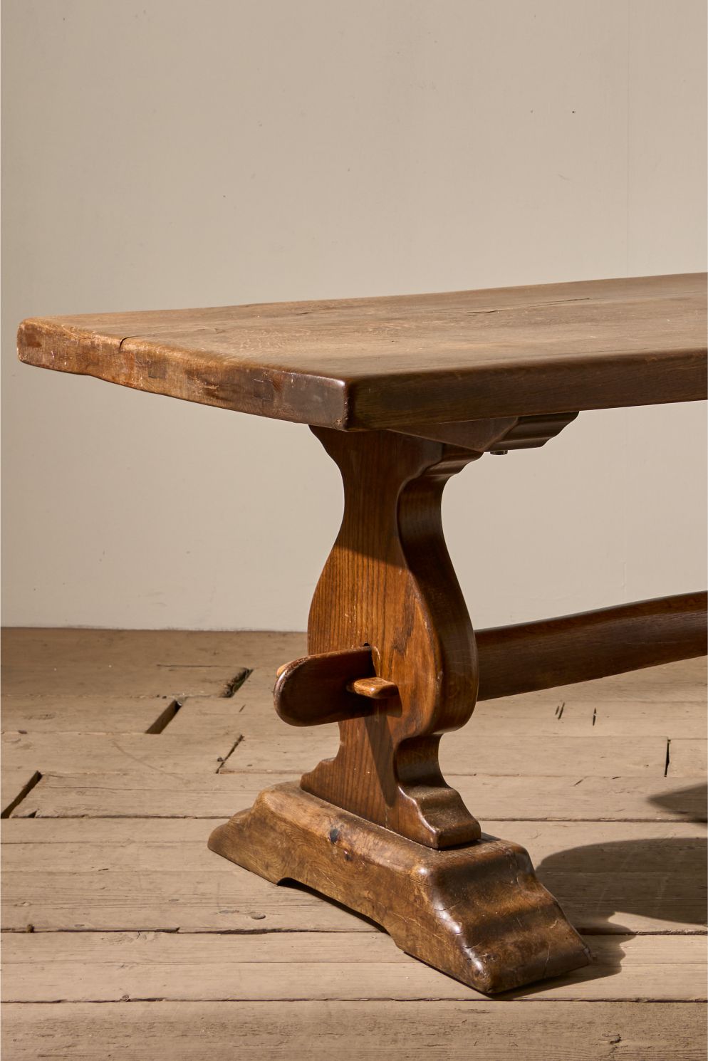 19th Century French oak dining table - TallBoy Interiors
