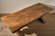 19th Century French oak dining table - TallBoy Interiors