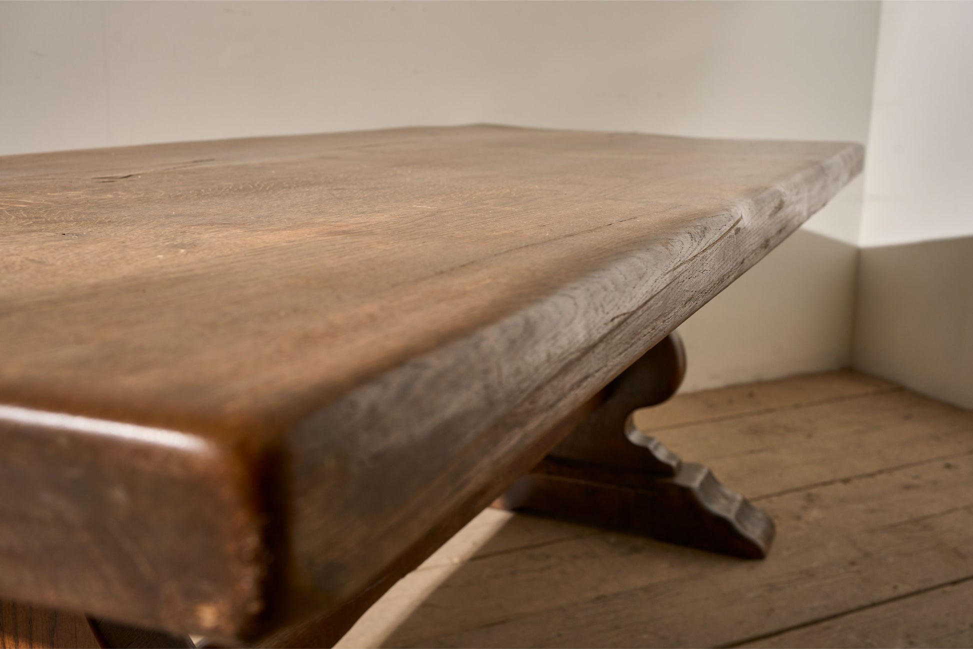 19th Century French oak dining table - TallBoy Interiors
