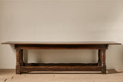 Long 18th Century English Oak refectory table - TallBoy Interiors