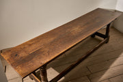 Long 18th Century English Oak refectory table - TallBoy Interiors