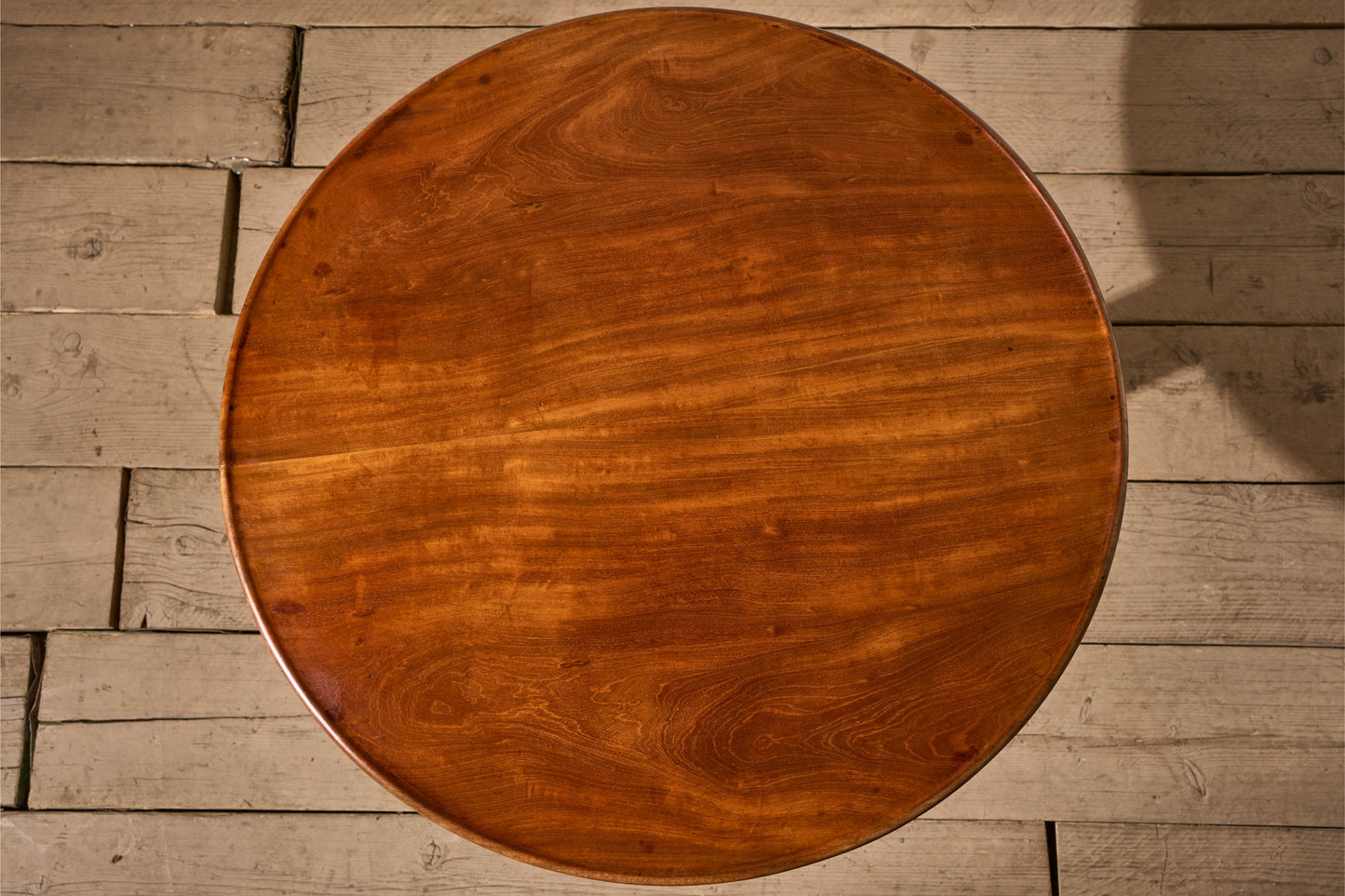 19th century Solid mahogany tilt top table - TallBoy Interiors