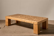 Mid 20th century parquetry oak coffee table - TallBoy Interiors
