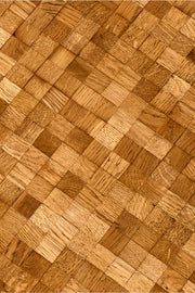 Mid 20th century parquetry oak coffee table - TallBoy Interiors