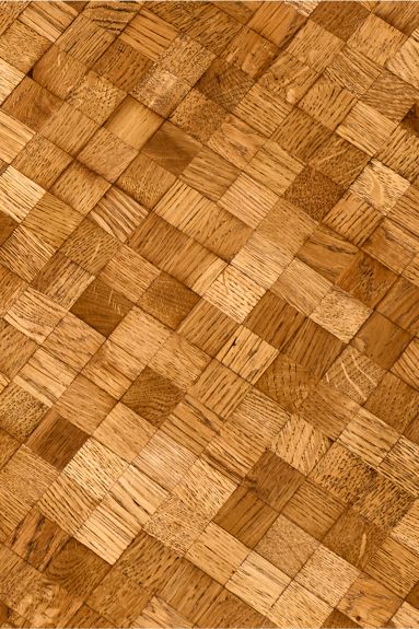 Mid 20th century parquetry oak coffee table - TallBoy Interiors