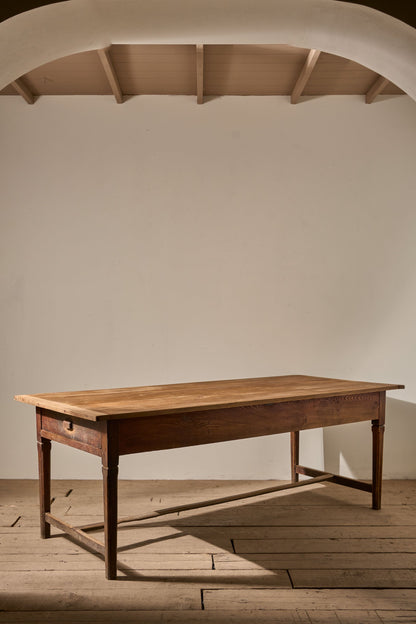 19th Century French elm farmhouse table - TallBoy Interiors
