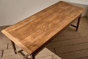 19th Century French elm farmhouse table - TallBoy Interiors