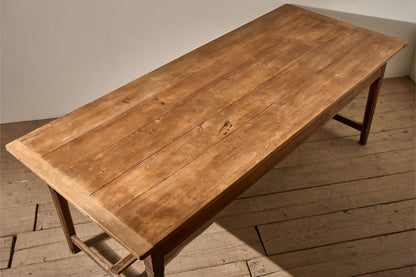 19th Century French elm farmhouse table - TallBoy Interiors