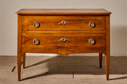 Unusual 19th century Cherrywood chest of drawers - TallBoy Interiors
