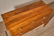 Unusual 19th century Cherrywood chest of drawers - TallBoy Interiors
