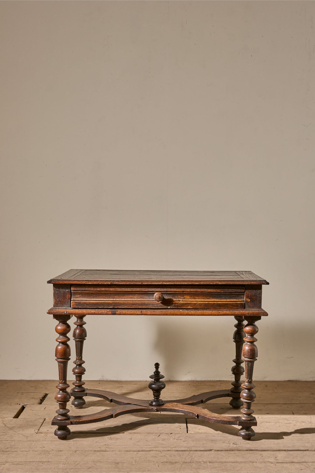 19th century French oak side table - TallBoy Interiors