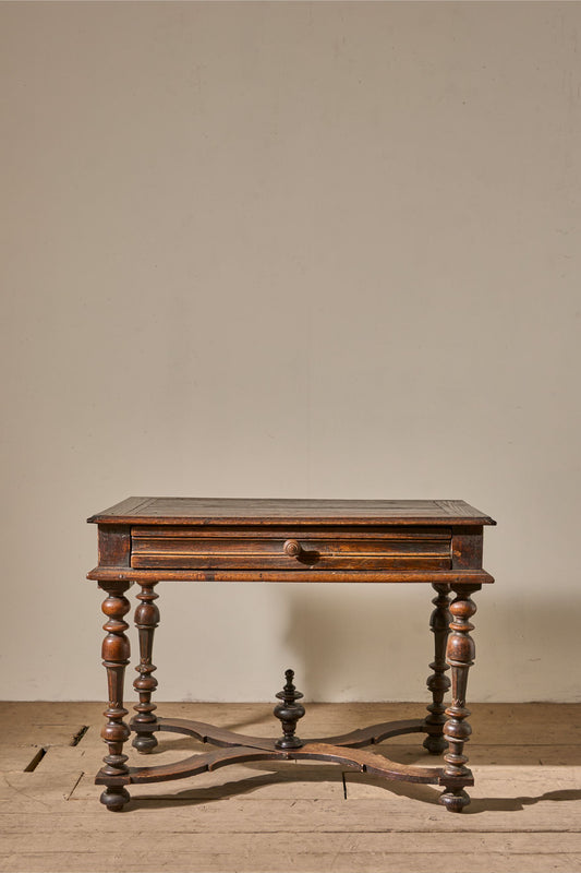 19th century French oak side table