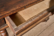 19th century French oak side table - TallBoy Interiors