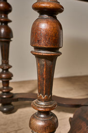 19th century French oak side table - TallBoy Interiors