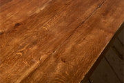 c.1900 3m solid oak farmhouse table - TallBoy Interiors
