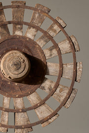 19th Century mounted Indian silk spinning wheel - No2 - TallBoy Interiors