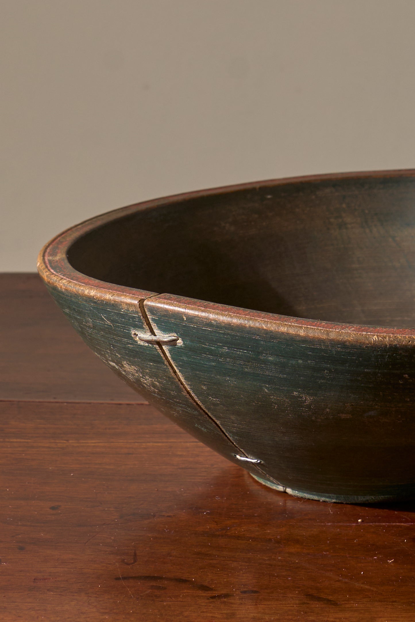 18th Century original painted Swedish bowl - No1