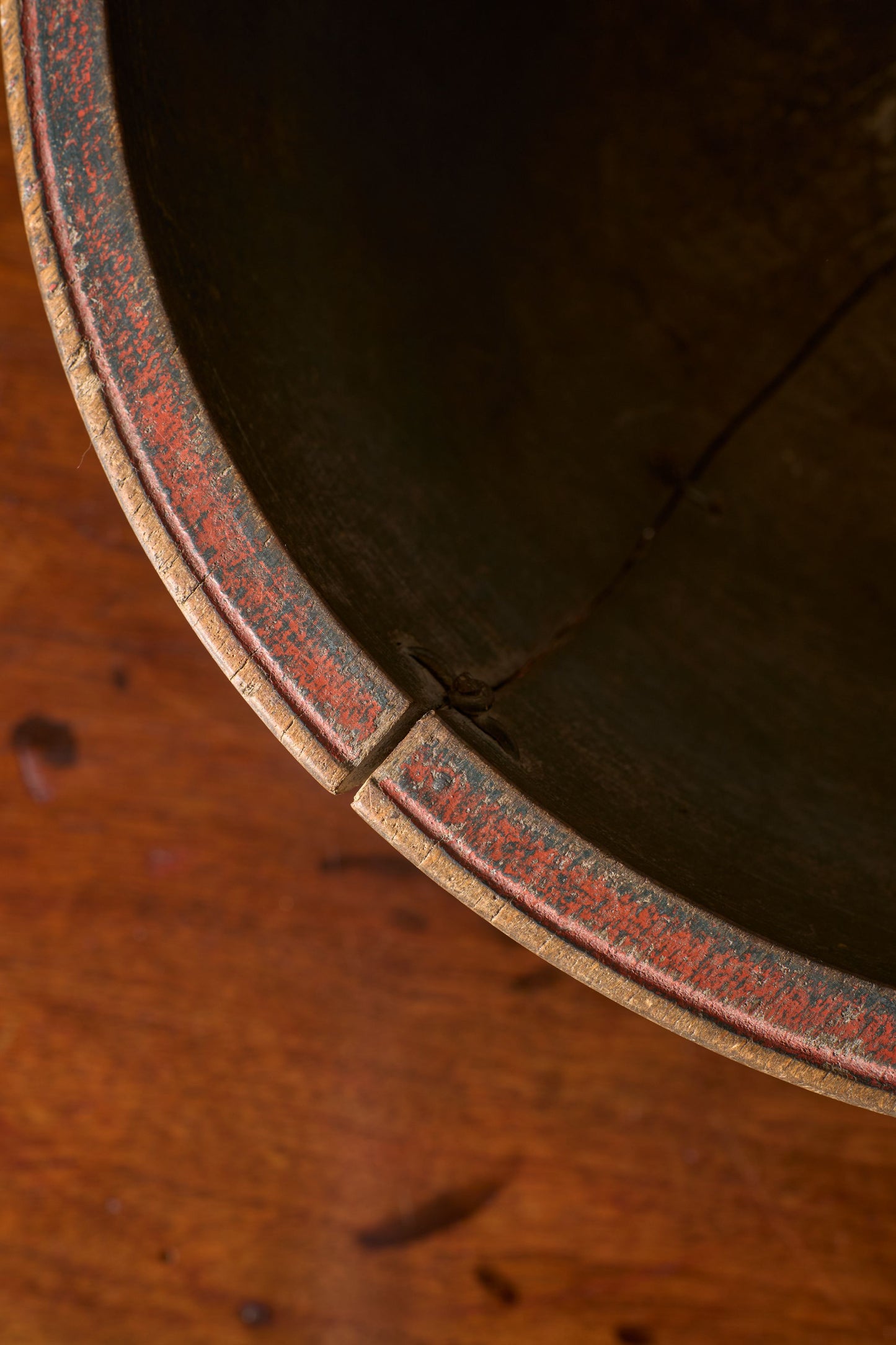 18th Century original painted Swedish bowl - No1