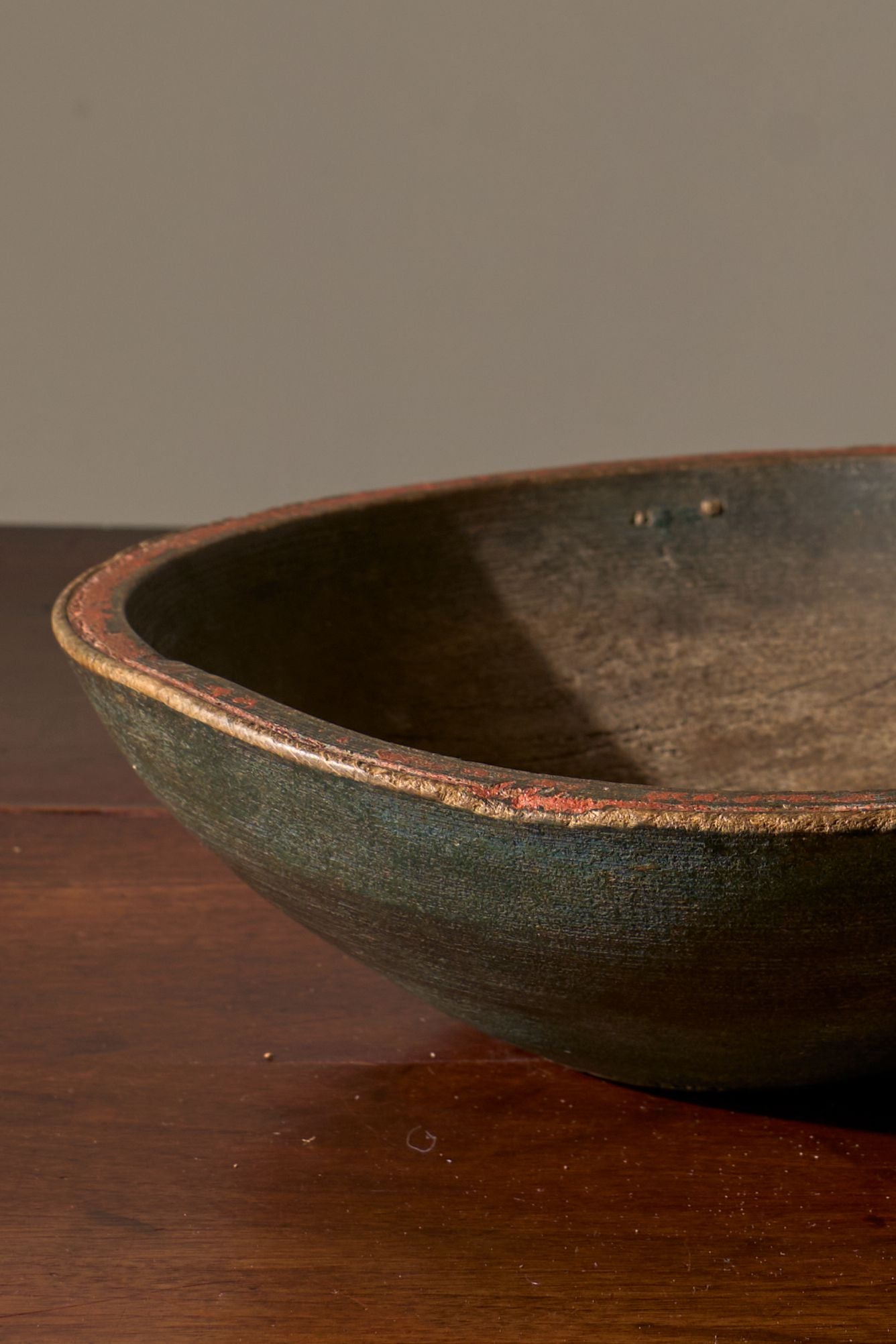 18th Century Painted Swedish bowl - No 2