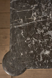 19th Century Mahogany and grey marble French chest of drawers - TallBoy Interiors