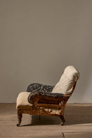 19th Century Howard style armchair - TallBoy Interiors