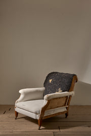 Early 20th century Very large deep seated country house armchair - TallBoy Interiors